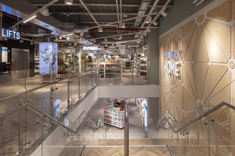 Primark Belfast staircase